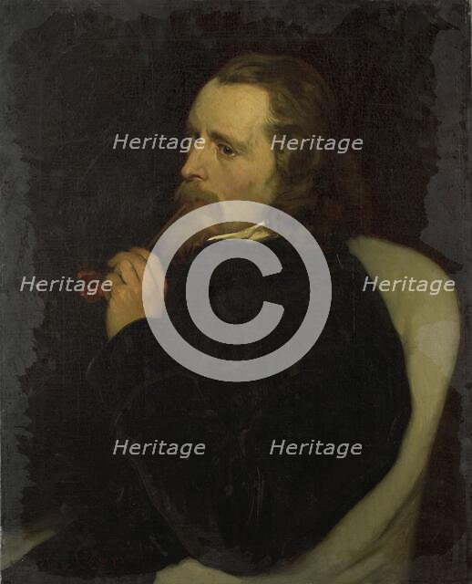 Guillaume Anne van der Brugghen (1812-91), Painter, 1857. Creator: Jaroslav Cermak.