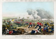 Thirty First Regiment, Battle of Ferozeshah, 2nd Day, 22nd December 1845. Artist: Madeley