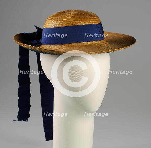 Hat, American, 1883. Creator: Unknown.