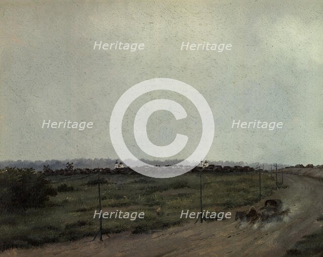 The Town of Kainsk in Tomsk Province in the Barabinsk Steppe, at 500 Versts From Tomsk, 1880-1897. Creator: Pavel Mikhailovich Kosharov.