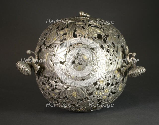 Hanging Incense Burner, 19th century. Creator: Unknown.