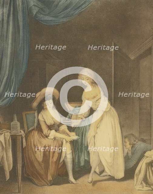 La comparaison. Artist: Janinet, Jean-François (1752-1814)