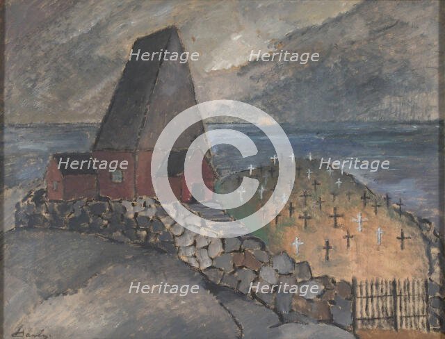 Church by the sea, 1926. Creator: Alvar Cawén.