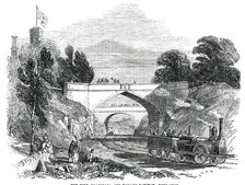 The Cork, Blackrock, and Passage Railway, Dundanion, 1850. Creator: Unknown.