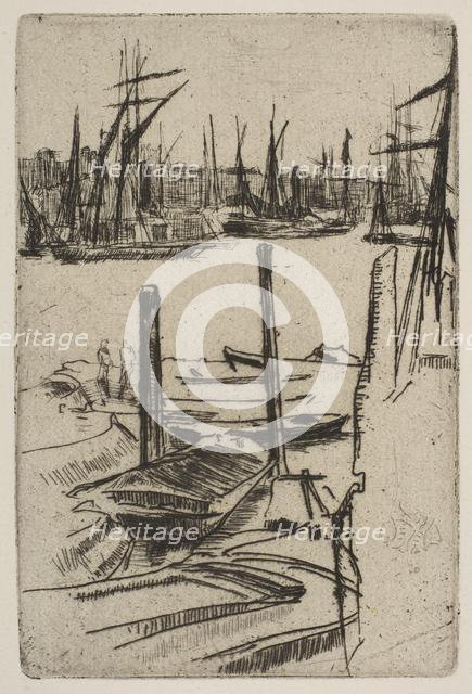 The Tiny Pool, [1879]. Creator: James Abbott McNeill Whistler.