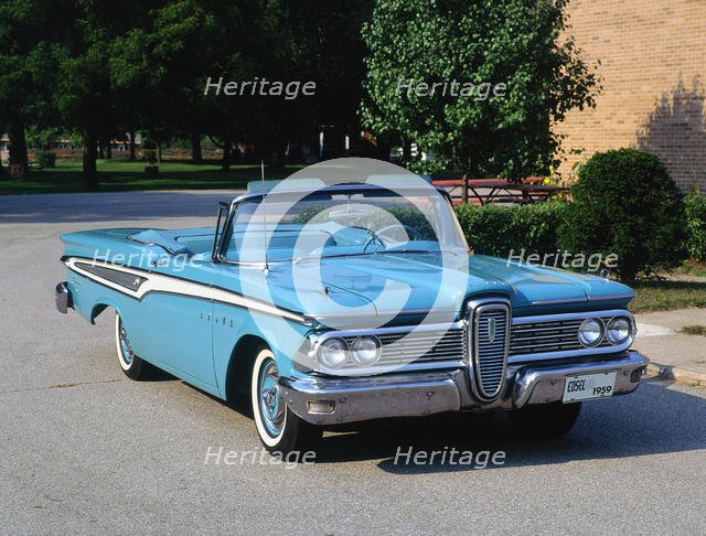 1959 Ford Edsel Corsair convertible. Creator: Unknown.