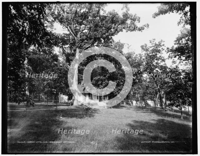 Green Lake, Wis., Sherwood Cottages, between 1880 and 1899. Creator: Unknown.
