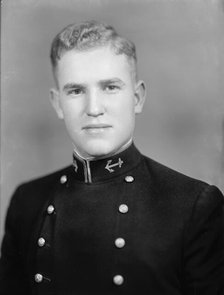 Strong Boozer, Midshipman - Portrait, 1933. Creator: Harris & Ewing.