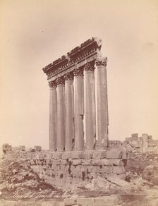 Temple of Jupiter, 1880s. Creator: Unknown.