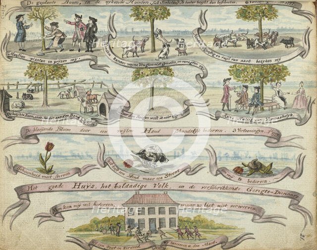 Allegory of society, 1777. Creator: Jan Brandes.