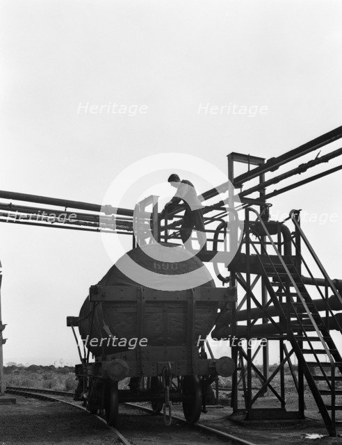 Manvers Main Colliery, Wath upon Dearne, near Rotherham, South Yorkshire, 1963. Artist: Michael Walters