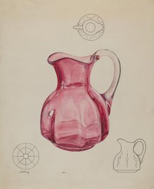 Ruby Pitcher, c. 1936. Creator: Ralph Atkinson.