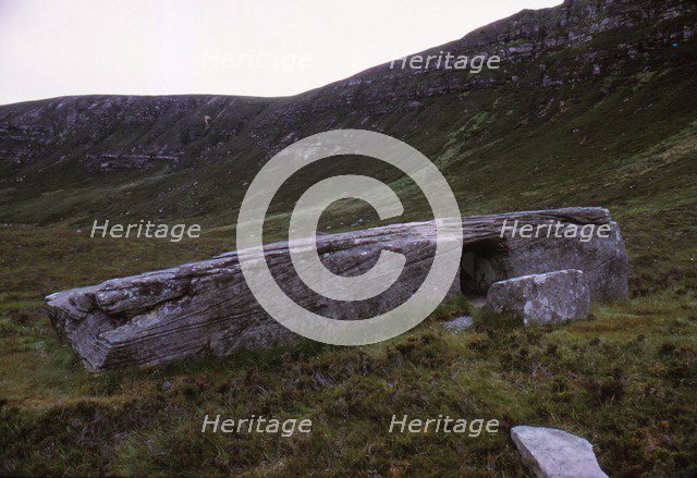 Dwarfie Stone, Isle of Hoy, Orkney, Scotland, 20th century. Artist: CM Dixon.