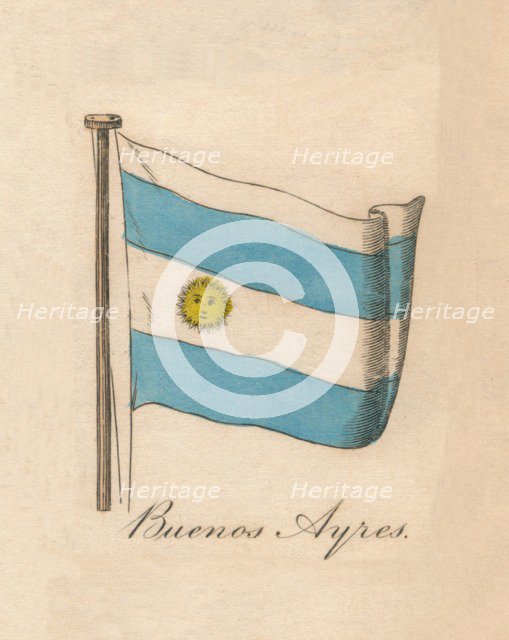 'Buenos Ayres', 1838. Artist: Unknown.