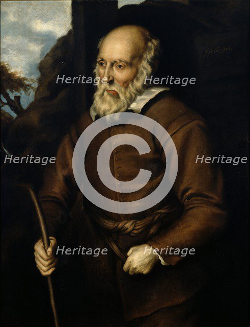 Thomas Parr, c1635. Artist: Unknown.