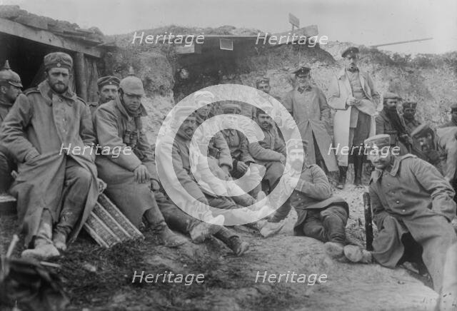 Germans at Berry-Au-Bac, Sept 1914. Creator: Bain News Service.