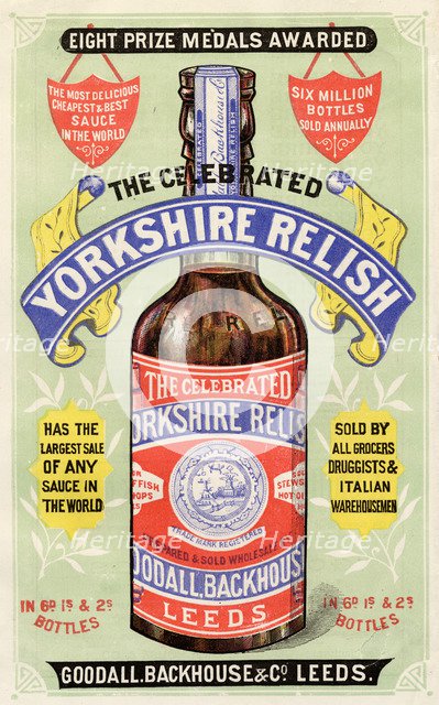 Yorkshire Relish, 19th century. Artist: Unknown