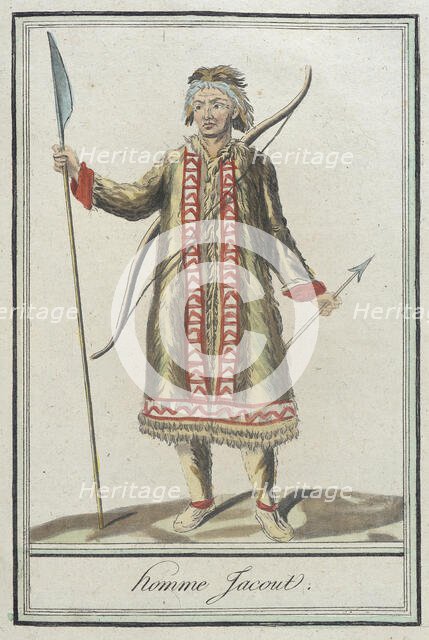 Costumes de Différents Pays, 'Homme Jacout', c1797. Creators: Jacques Grasset de Saint-Sauveur, LF Labrousse.