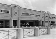 Newark passenger station, Pennsylvania Railroad, 1935. Creator: Gottscho-Schleisner, Inc.