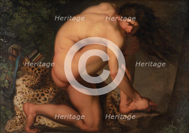 The Wounded Philoctetes, 1775. Creator: Nicolai Abraham Abildgaard.