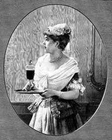 "Spiced Wine" - by O. Erdmann, engraved by permission of the publisher, F. Hanfstaengl, Munich, 1890 Creator: Unknown.