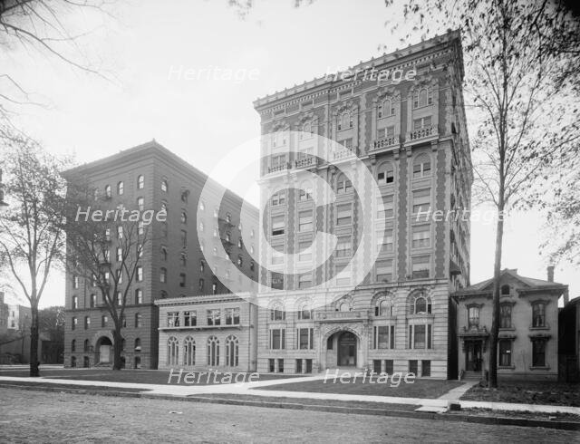 Lennox [sic] and Madison Apartments, Detroit, Mich., The, c1905. Creator: Unknown.