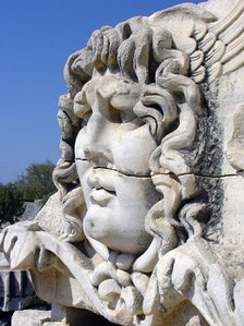 Medusa's head, Didyma, Turkey. Artist: Samuel Magal
