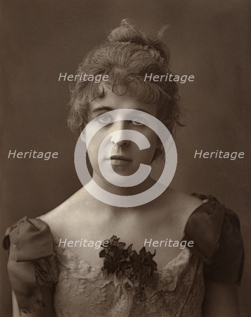 Miss Norreys, British actress, 1887. Artist: Ernest Barraud