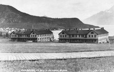Barracks at Ft. Wm. H. Seward, between c1900 and c1930. Creator: Unknown.
