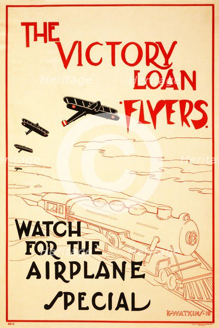 The Victory Loan Flyers, 1919. 
