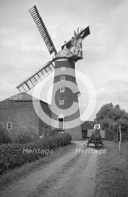 Shepherds Mill, Upwell, Cambridgeshire, 1935. Artist: HES Simmons.