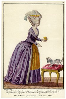 French fashion during the reign of Louis XVI, 1938. Artist: Unknown