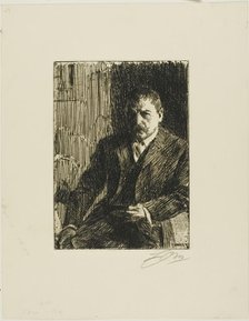 Self-Portrait 1904 I, 1904. Creator: Anders Leonard Zorn.