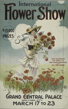 International flower show, c1887 - 1922. Creator: Unknown.