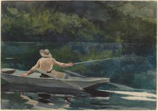 Casting, Number Two, 1894. Creator: Winslow Homer.
