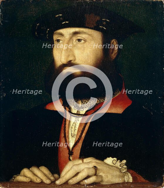 Portrait of Louis of Cleve (1495-1545), Duke of Nevers, ca 1533-1534. Creator: Clouet, Jean (c. 1485-1541).