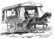 Ambulance for the Wounded, 1854. Creator: Unknown.