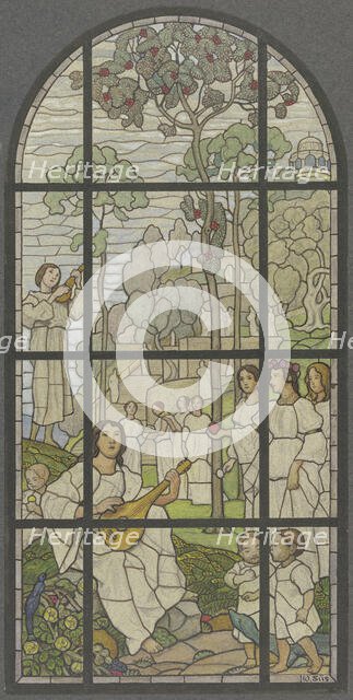 The blessed. Creator: Wilhelm Süs.