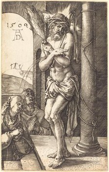 The Man of Sorrows Standing by the Column, 1509. Creator: Albrecht Durer.