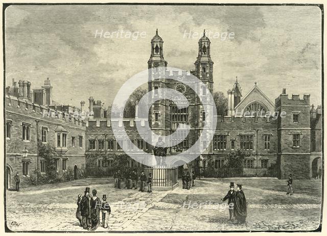 'The Quadrangle, Eton', 1898. Creator: Unknown.