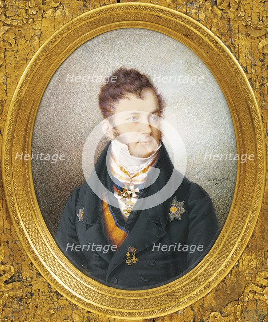 Portrait of Count Ludwig Lebzeltern (1774-1854), 1822. Artist: Anonymous  