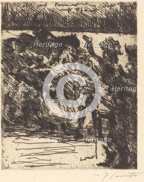 Wohl auf, kameraden, aufs pferd, aufs pferd! Ins feld, in die freiheit gezogen!..., 1923. Creator: Lovis Corinth.