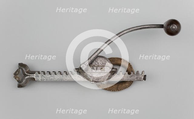 Cranequin (Winder) for a Crossbow, Germany, first half of 16th century. Creator: Unknown.