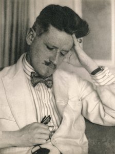 James Joyce, Irish author, 20th century. Artist: Unknown