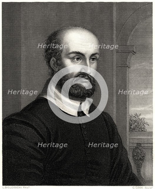 'Andrea Palladio', 19th century. Artist: C Cook