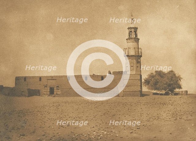 Mosquée de Haou (Diospolis parva), 1849-50. Creator: Maxime du Camp.