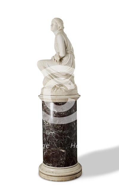 Ruth Gleaning, 1860. Creator: Randolph Rogers.