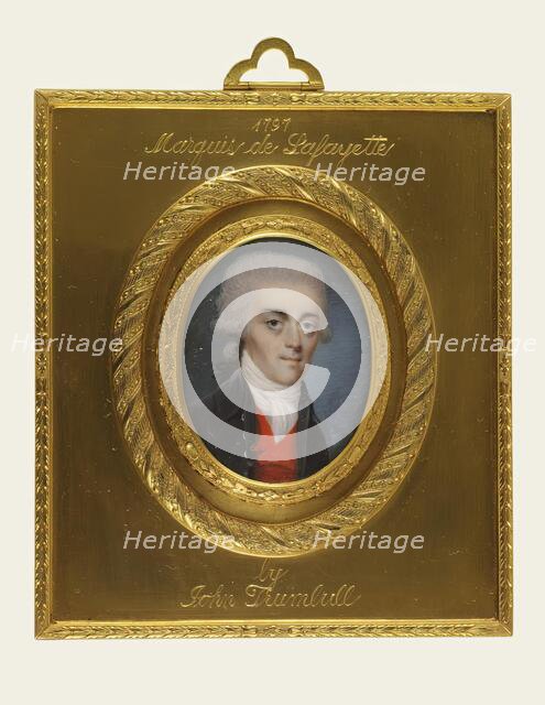 The Marquis de Lafayette, 1797. Creator: Unknown.