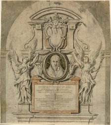 Design for Memorial to Pope Gregory XV, n.d. Creator: Unknown.