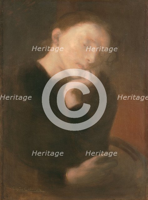 Meditation, ca 1892.